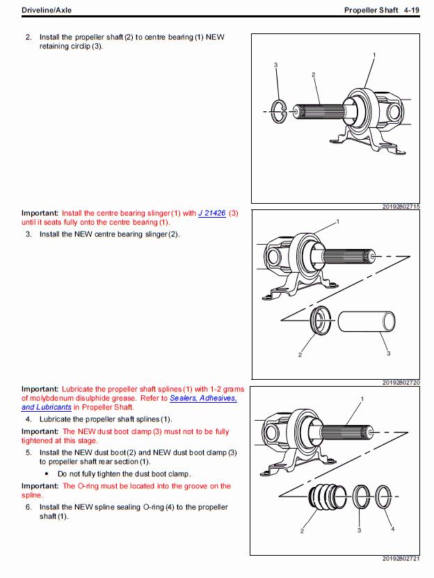 Driveshaft Info & Repair Instructions